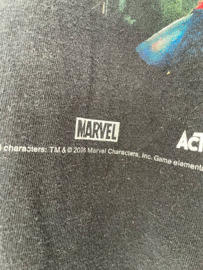 2008 MARVEL SPIDER-MAN WEB OF SHADOWS Size XL Vintage T-Shirts / 9701