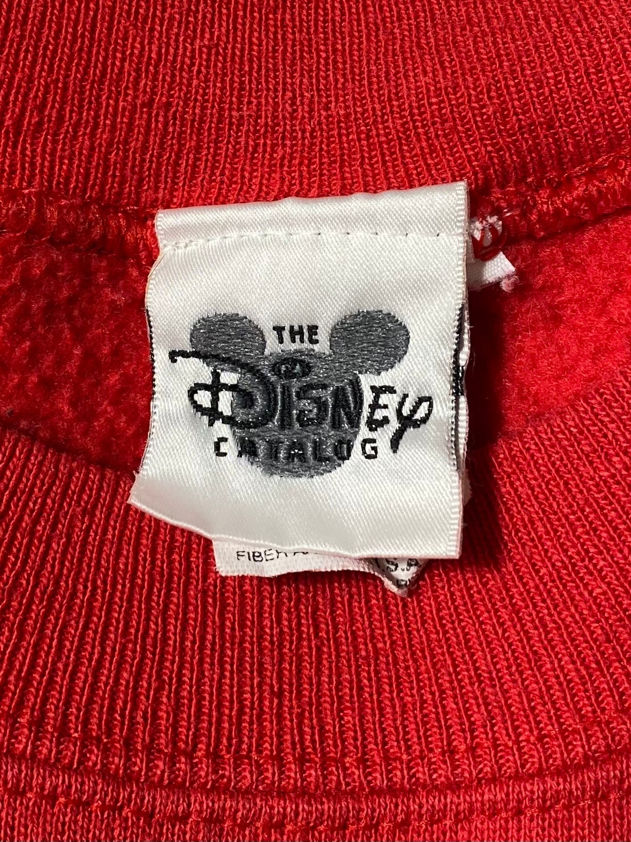 00' DISNEY ONE HUNDRED AND ONE DALMATIANS Made in USA Size L Vintage Sweat-shirt / K6887