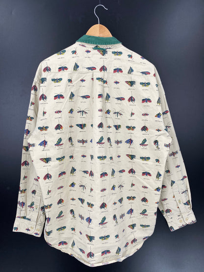 90's TOMMY HILFIGER Size L Vintage Botton-down Shirts/ A4772