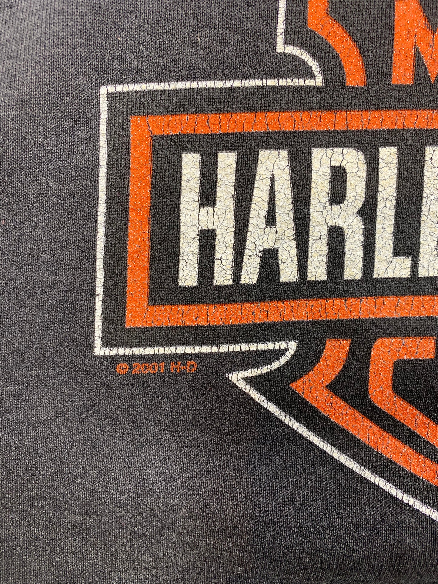 2001 Harley Davidson AUSTIN TEXAS Size Approx.XL Vintage Sweat-Shirt / 5375