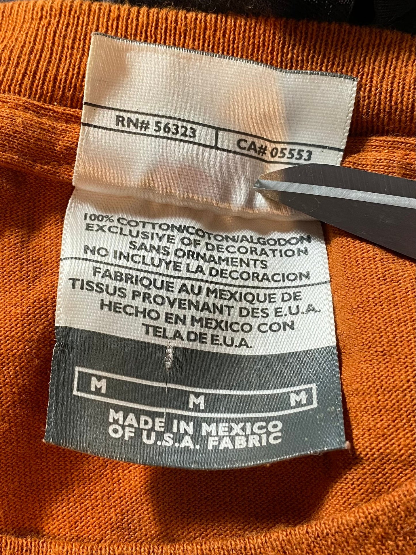 90’s NIKE TEXAS Size M Vintage College T-shirt / K8473