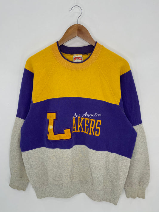 90's LOS ANGELES LAKERS Made in USA Size L Vintage NBA Sweat-shirt / 6620