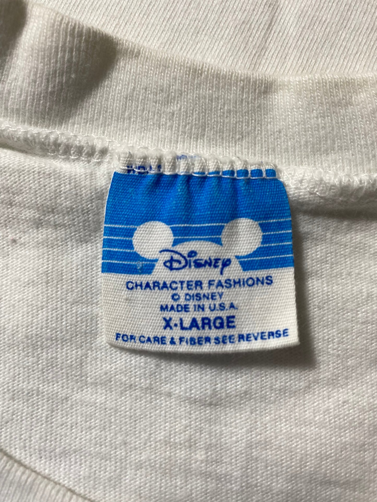 80’s DISNEY MICKEY Made in USA Size XL Vintage T-Shirt / A3925