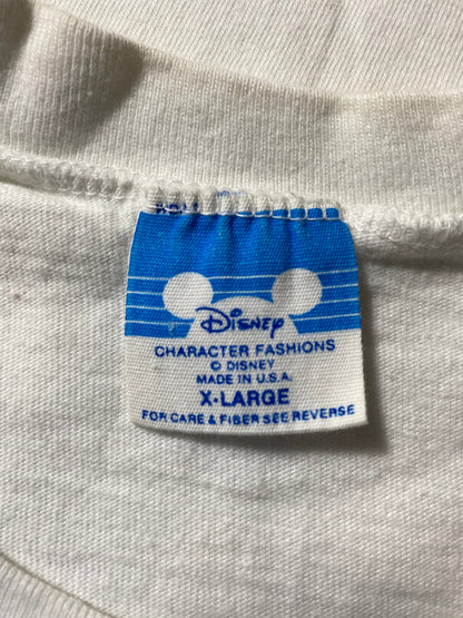 80’s DISNEY MICKEY Made in USA Size XL Vintage T-Shirt / A3925