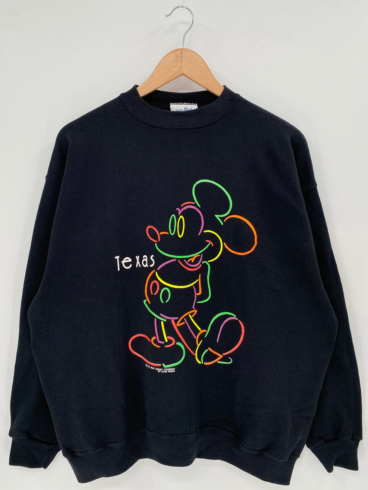 80’s DISNEY MICKEY Made in USASize XL Vintage Sweat-shirt / A3922