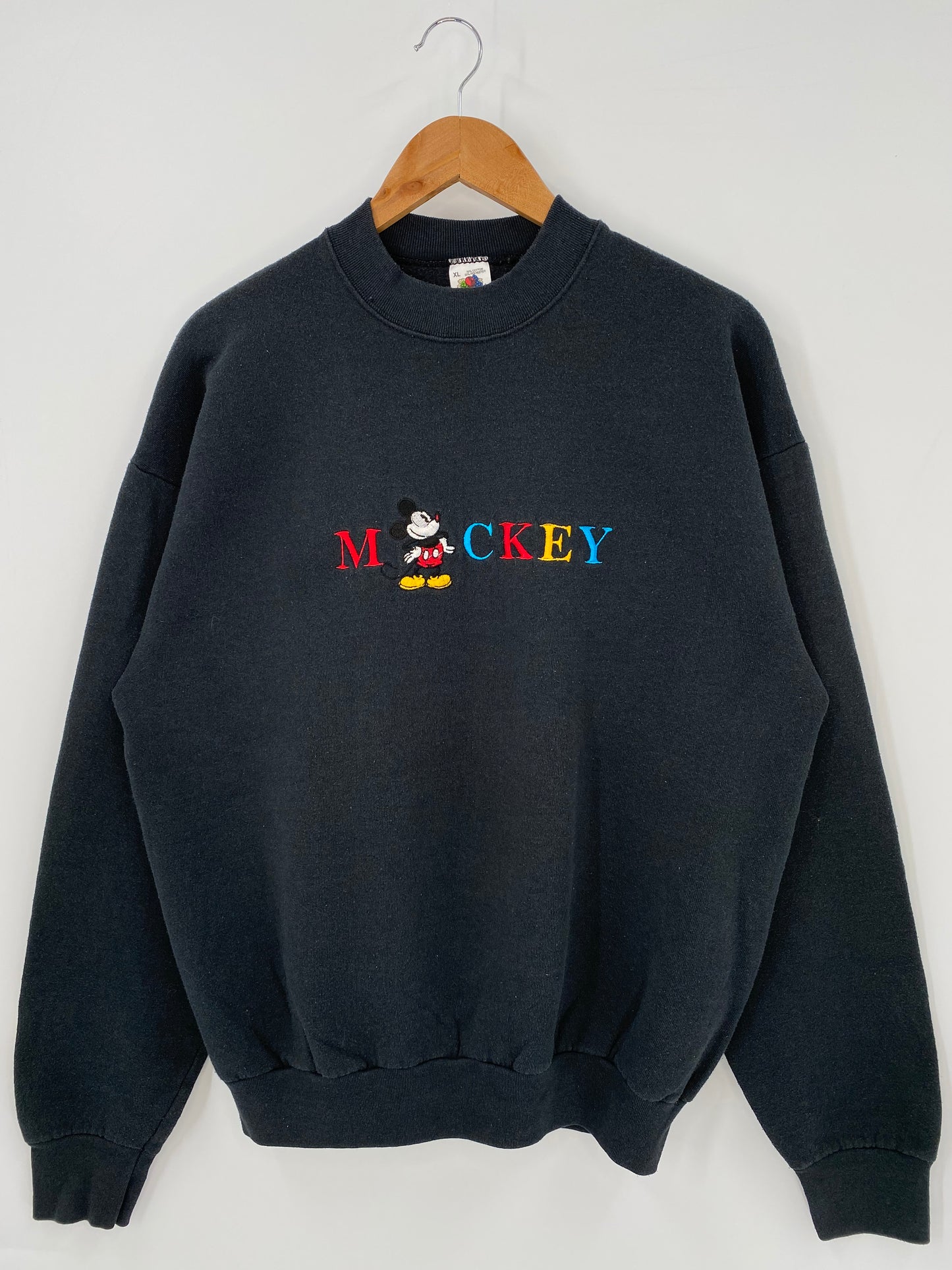 90's DISNEY MICKEY Made in USA Size XL Vintage Sweat-shirt / K3791