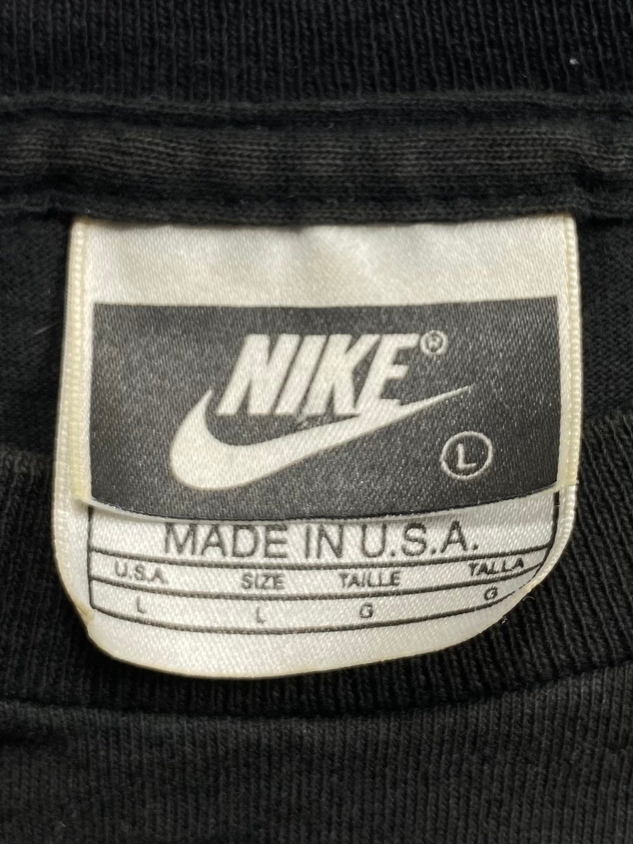 90’s NIKE Made in USA Size L Vintage T-shirt / 7209