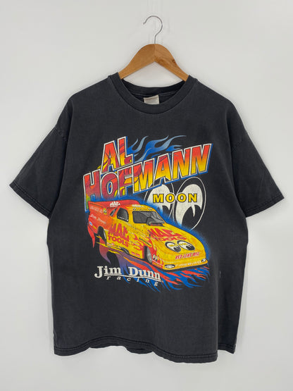 90’s Jim Dunn racing Size XL Vintage Racing T-shirt / 8497