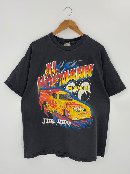 90’s Jim Dunn racing Size XL Vintage Racing T-shirt / 8497
