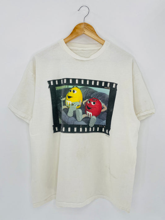 Vintage M&M Size Approx.L-XL T-Shirt / 5507