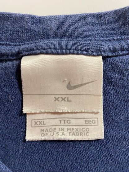 00' NIKE Center Logo Size XXL Vintage Long Sleeve T-shirt / 8417