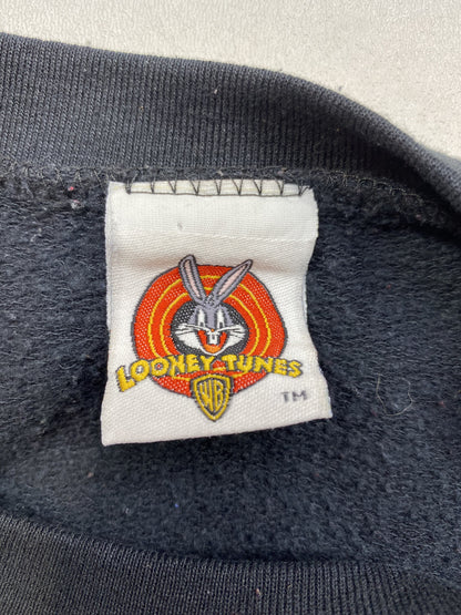 1997 LOONEY TUNES TAZ CHRISTMAS Made in USA Size XXL Vintage Sweat-Shirt / K4813