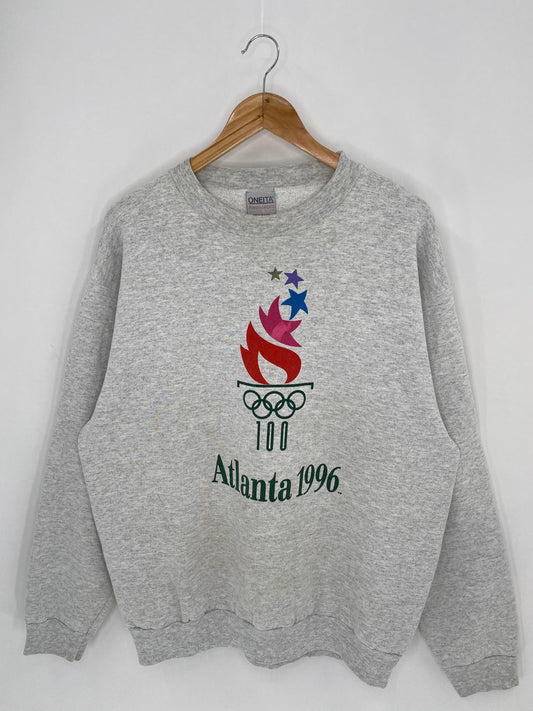 1996 ATLANTA OLYMPIC Made in USA Size XXL Vintage Sweat-shirt / 7118