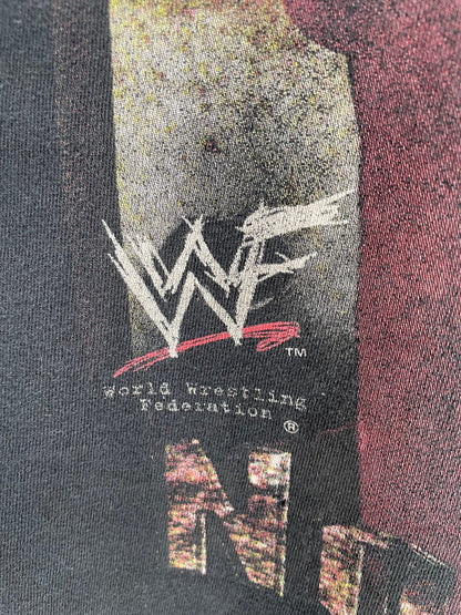 1999 STONE COLD Size Approx.L Vintage WWF Long sleeve T-shirt / A1457