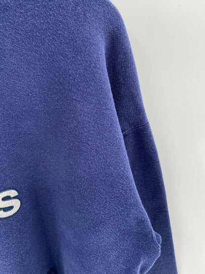 90's ADIDAS Made in USA Size L Hoodie Sweat-Shirt / A5615