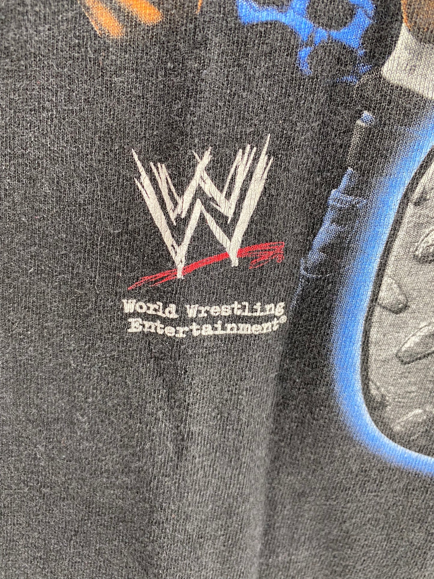 2007 JOHN CENA Size XL Vintage WWF T-Shirt / K25