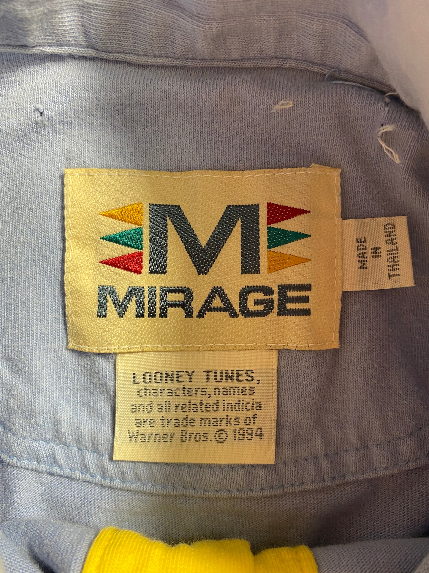 1994 LOONEY TUNES Size Approx. L Vintage Polo Shirt / 8314