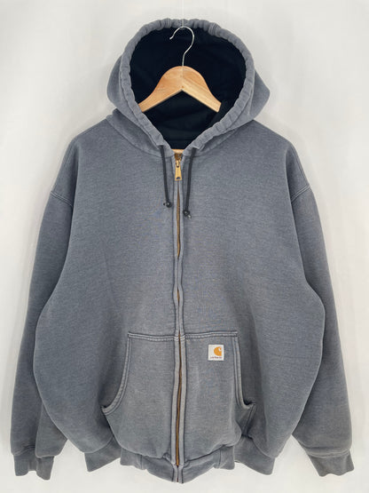 Vintage Carhartt Size XL Zip-up Vintage Sweat-Shirt  / 7075