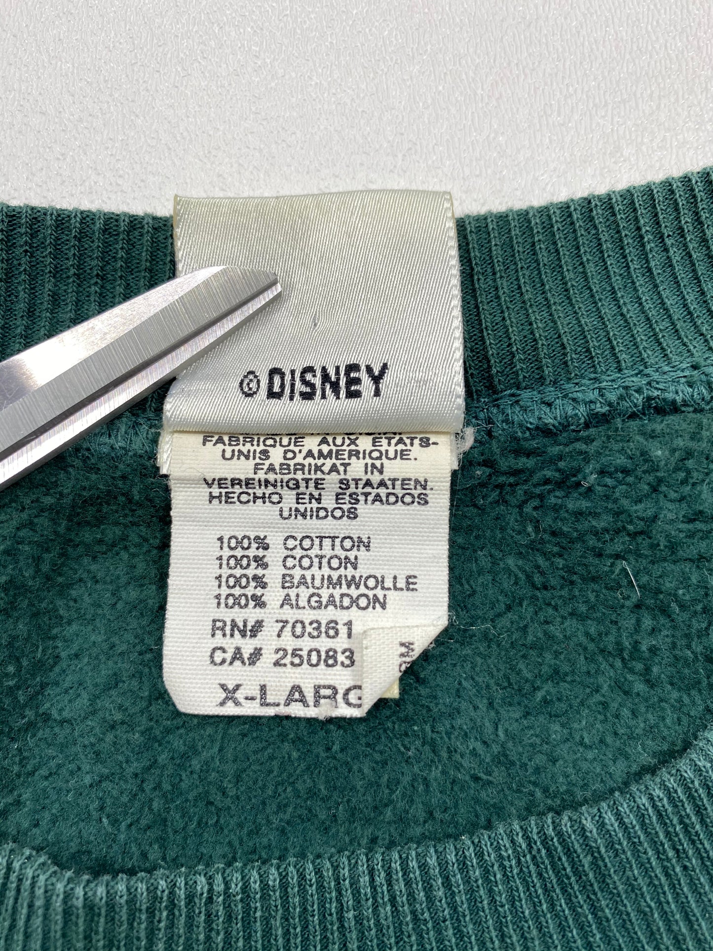 Vintage Pooh Disney Size XL Vintage Sweat-shirt   / 5934