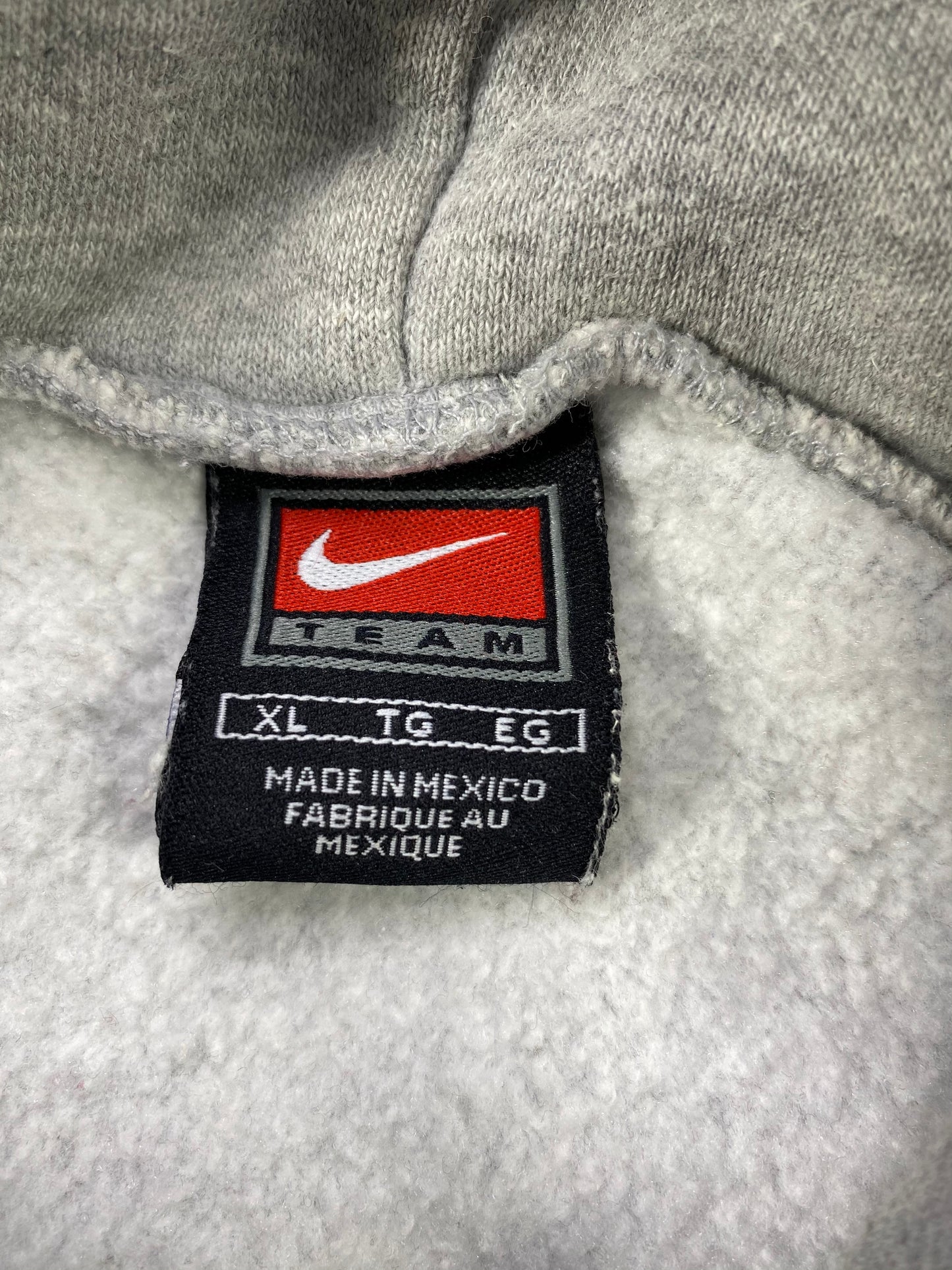 90's NIKE CAROLINA BASKETBALL Size XL Vintage Hoodie Sweat-shirt  / 6129