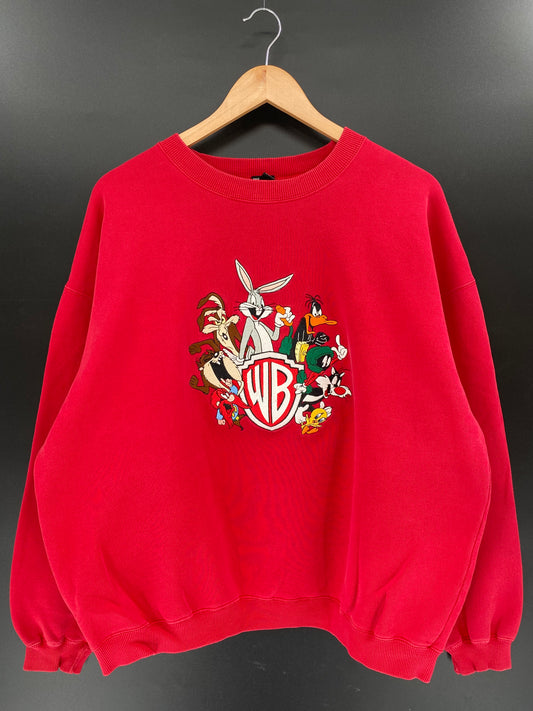 1996’ LOONEY TUNES Size L Vintage Sweat-shirt / K3873