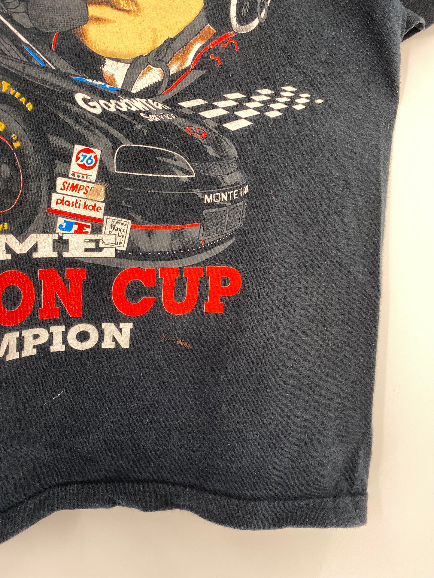 1995 WINSTON CUP Made in USA Size L Vintage Racing T-shirt / 9399