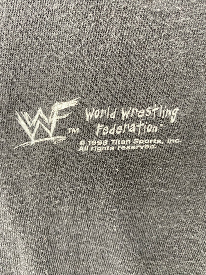 1998 STONE COLD WWF Size No Tag (Approx. XL) Vintage T-shirt / 7446
