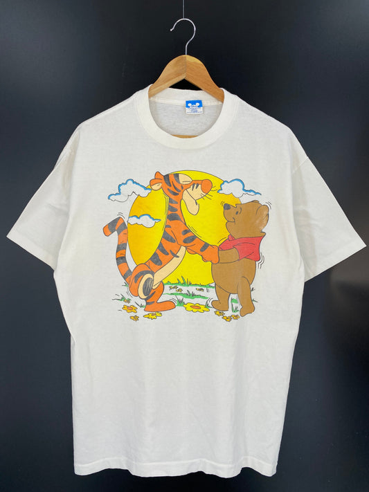 90’s DISNEY POOH TIGGER Size XL Vintage T-Shirt / K7951