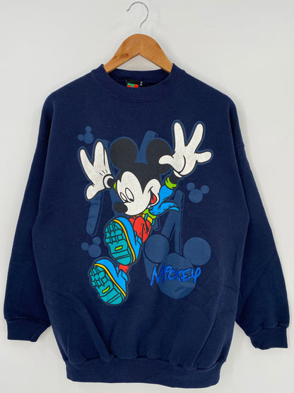 90's DISNEY MICKEY Size XL Vintage Sweat-shirt / K3769