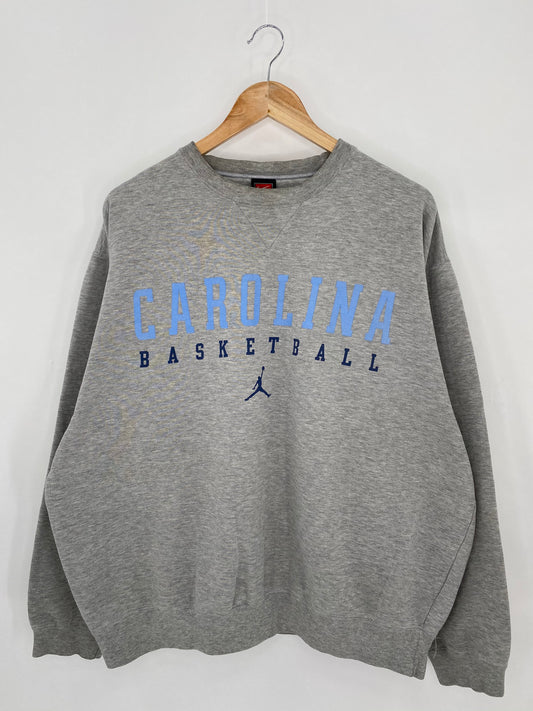 90’s NIKE Carolina Basketball Size XL Vintage Sweat-shirt / 6348