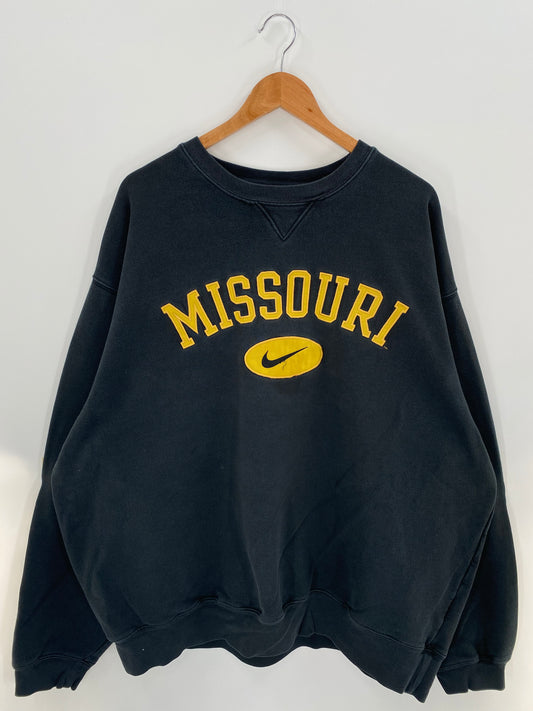 00' NIKE MISSOURI  Size XXL Vintage Sweat-Shirt / K3341
