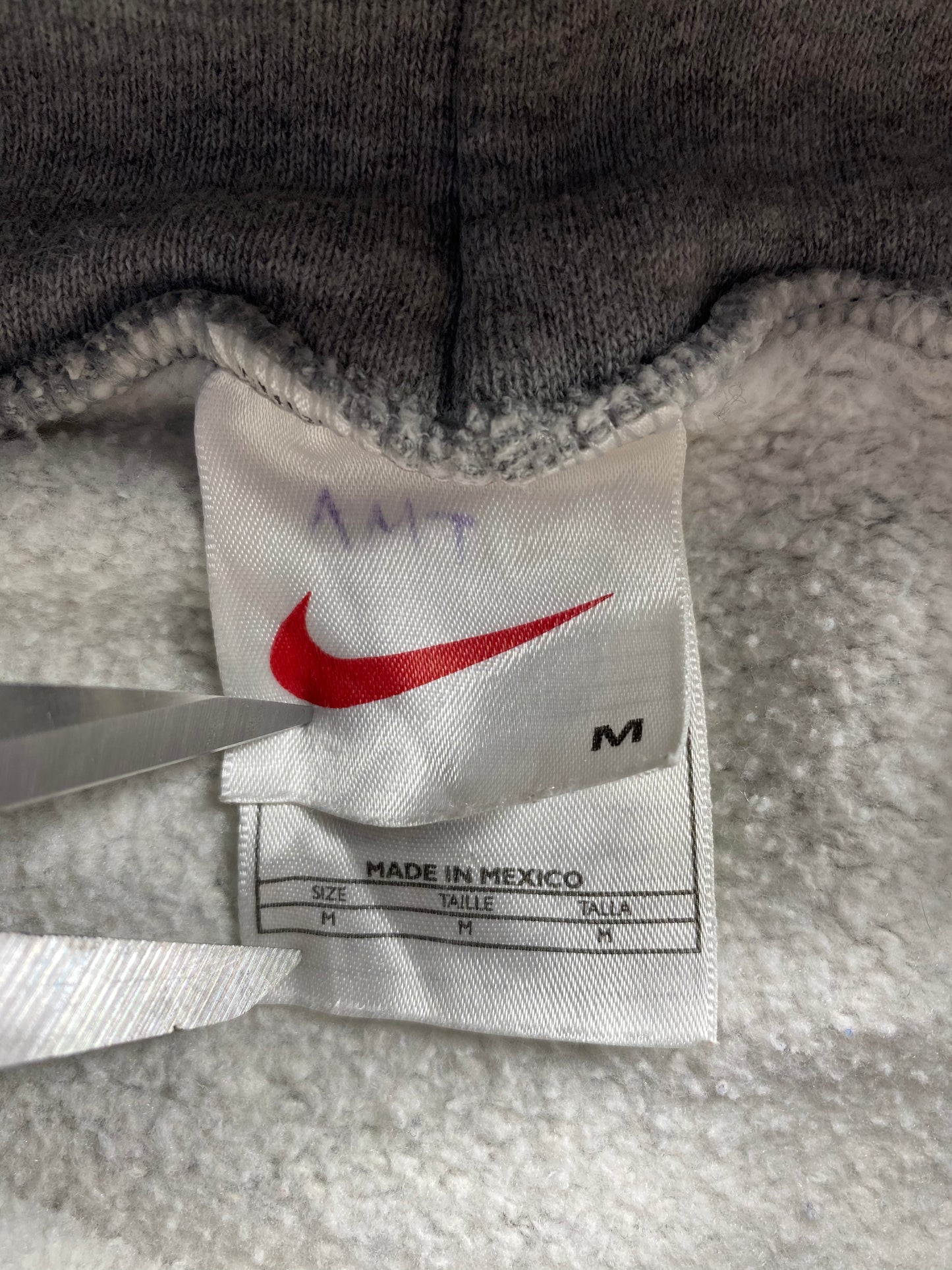 90’s NIKE Center Swoosh Size M Vintage Sweat-shirt / 7051