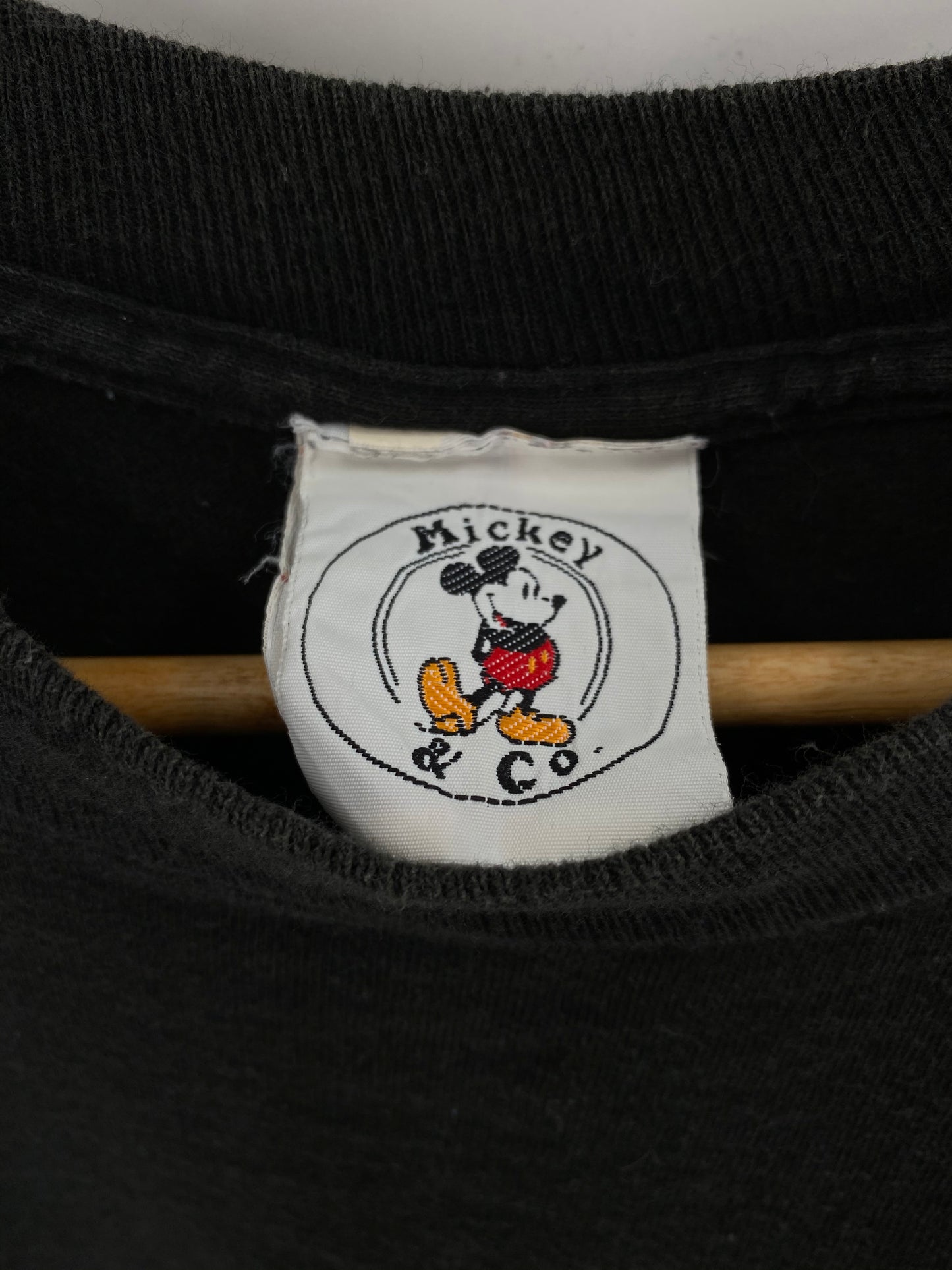 90’s DISNEY MICKEY Size Approx. L-XL Vintage T-Shirt / 8998