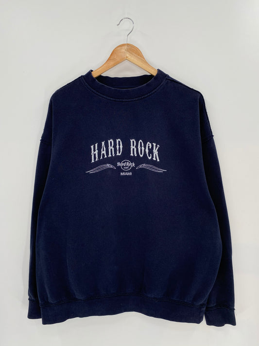 00' Hard Rock Size XL Vintage Sweat-Shirt / 7860
