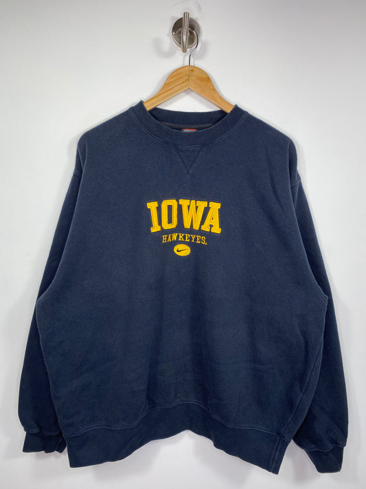 90’s NIKE IOWA Size L Vintage Sweat-Shirt / 5333