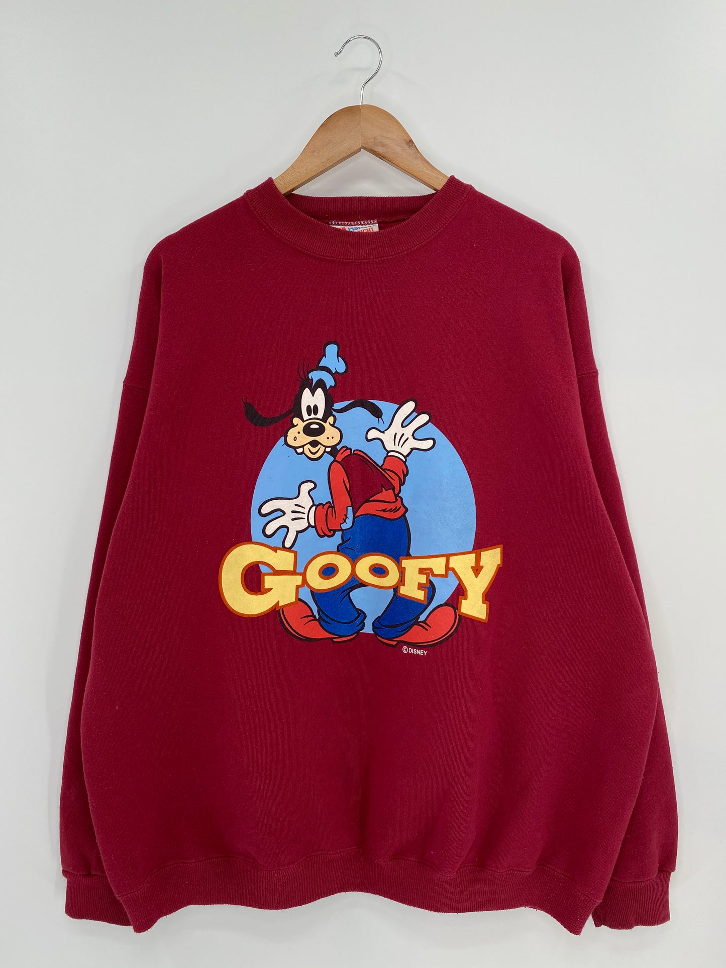 90's DISNEY GOOFY Made in USA Size XL Vintage Sweat-shirt / 8845
