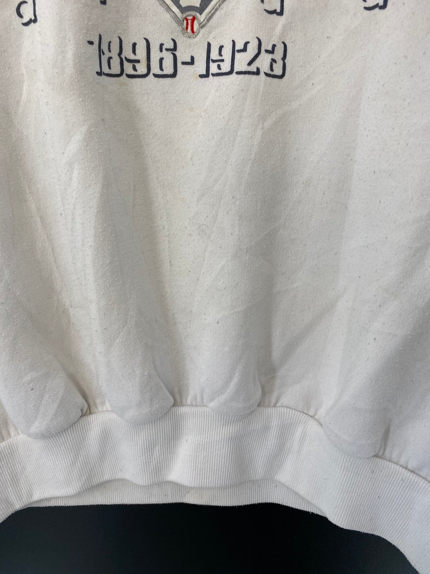 90’s ADIDAS CARLETOWN CHEROKEES Size Approx. XL Vintage Sweat-shirt / 7618