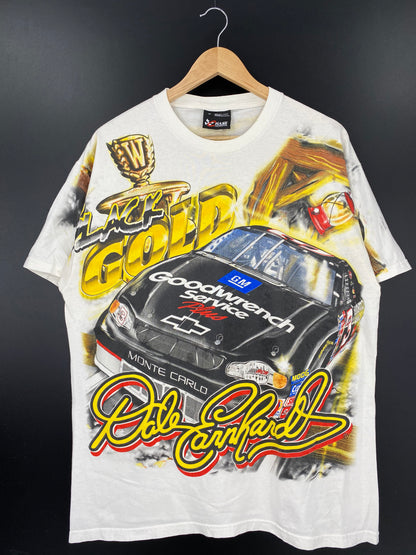Vintage DALE EARNHARDT Size M Racing T-Shirt / K1581