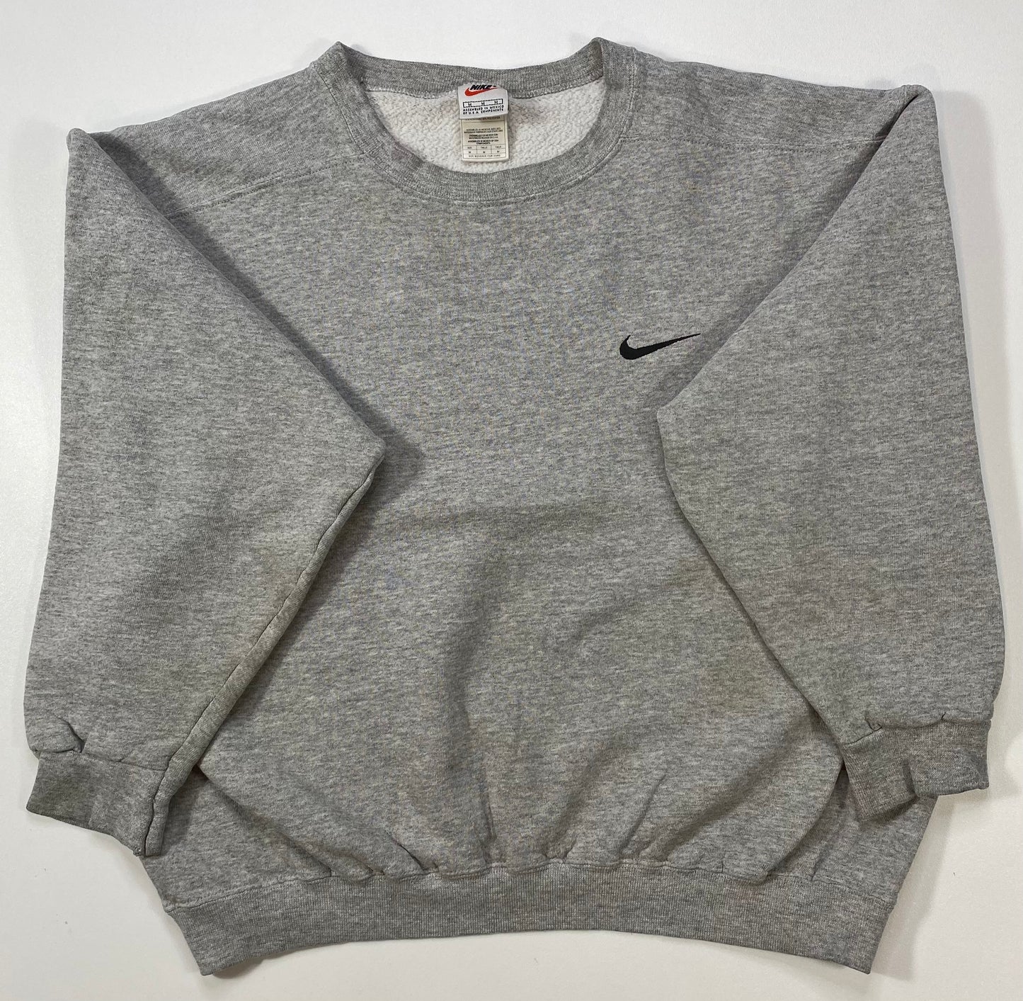 90's NIKE Mini Swoosh Size M Vintage Sweat-shirt / 6179