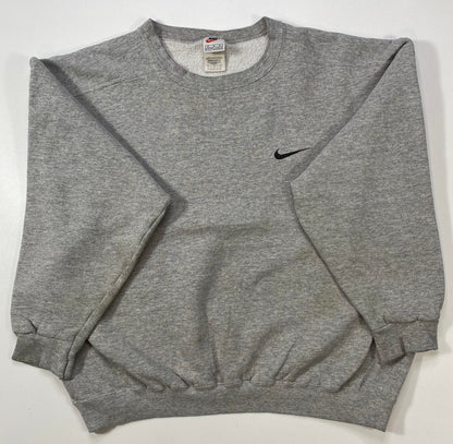 90's NIKE Mini Swoosh Size M Vintage Sweat-shirt / 6179