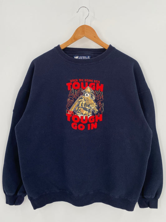 Vintage BIG DOGS Size M Sweat-Shirt / E1199