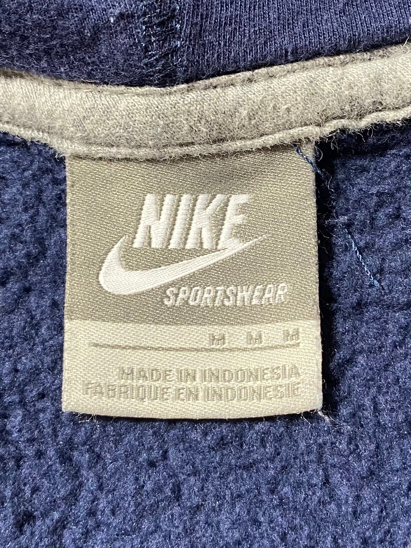 00' NIKE Size M Vintage Hoodie Sweat-Shirt / 8795
