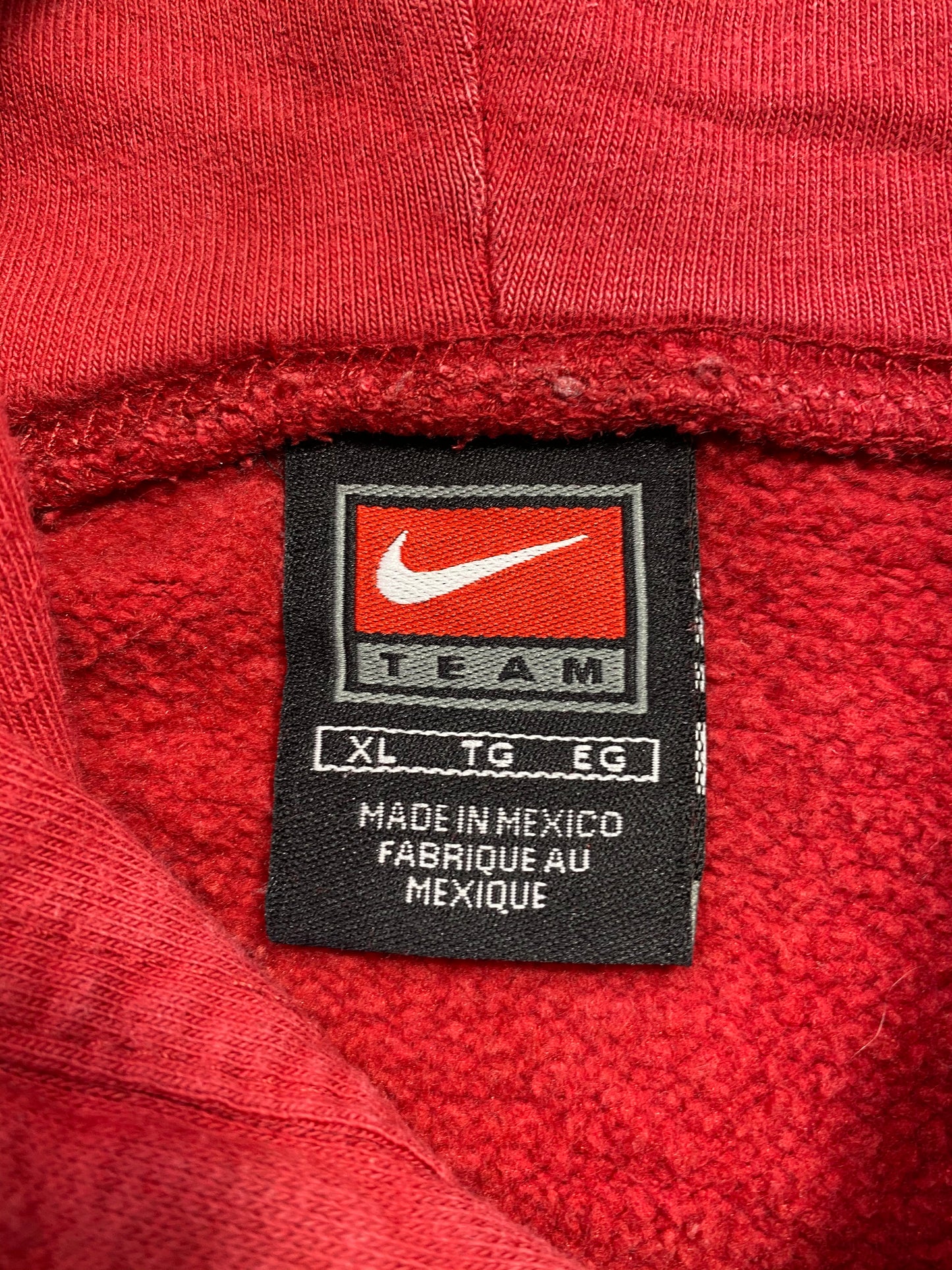 90’s NIKE ALABAMA Size XL Vintage Hoodie Sweat-Shirt / 5800