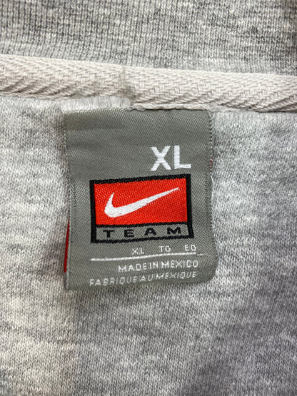 90’s NIKE ILLINOIS Size XL Vintage Hoodie Sweat-Shirt / 5398