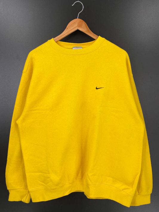 90's NIKE MINI SWOOSH Size L Sweat-shirt / k1930