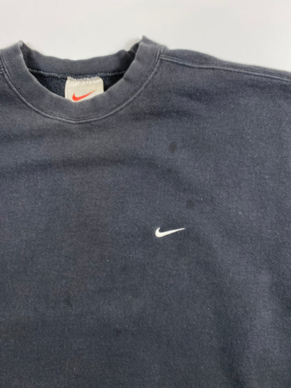 90’s NIKE Mini Swoosh Size L Vintage Sweat-Shirt / 6489