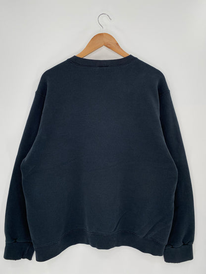 Vintage NIKE ATHLETICS Size No Tag (Approx.L) Sweat-shirt / 9654