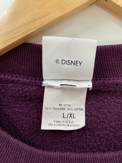 00' DISNEY MICKEY Made in USA Size L/XL Vintage Sweat-shirt / K3190