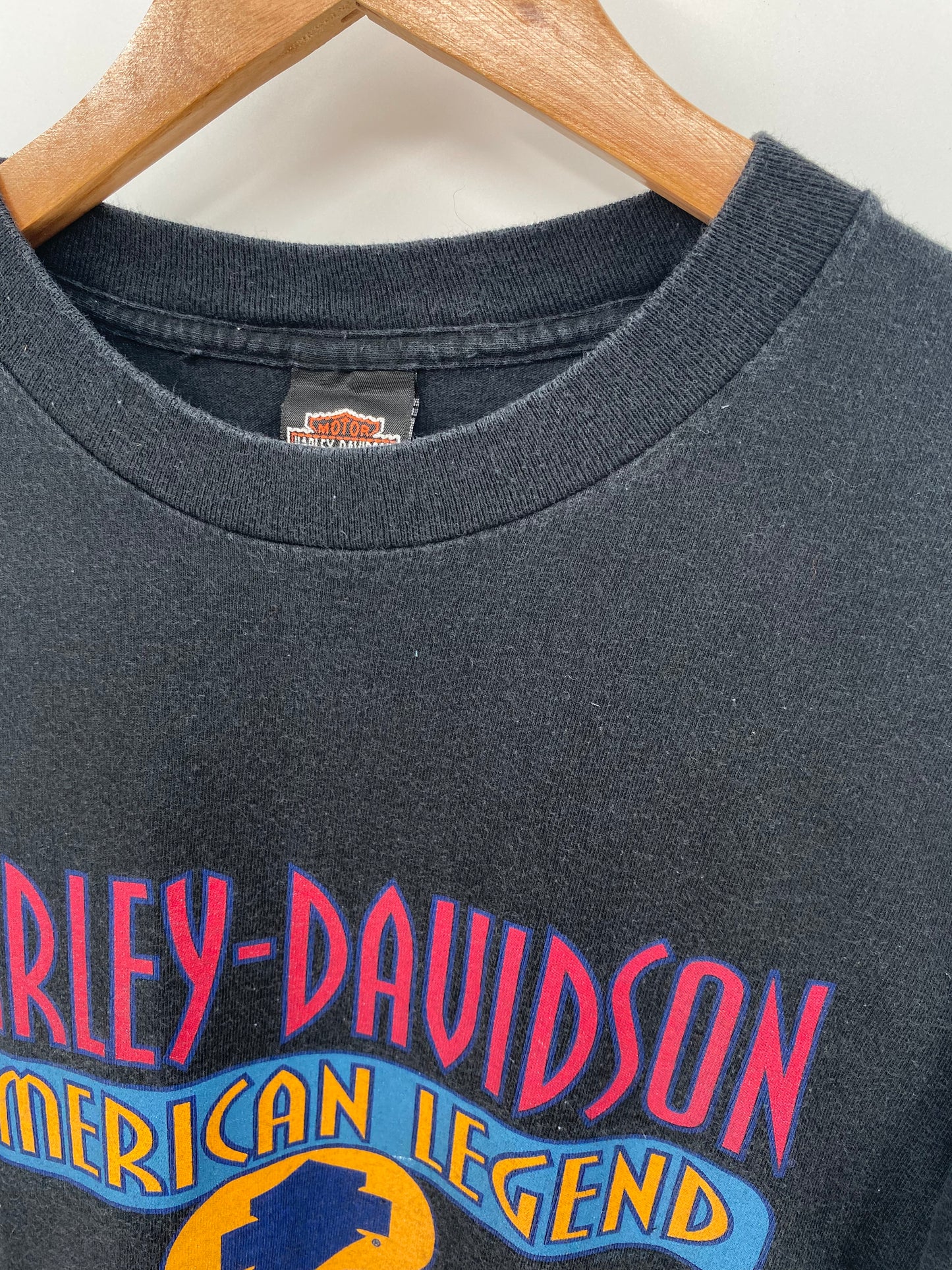 1995' HARLEY DAVIDSON Made in USA Size M Vintage Long sleeve T-Shirt / K1126