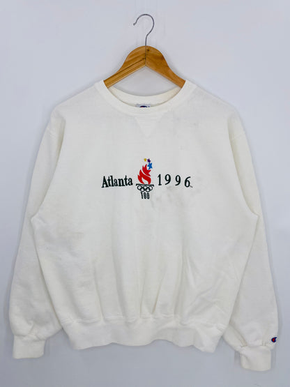 1996 Atlanta Olympic x Champion Made in USA Size XL Vintage Sweat-shirt / 6925